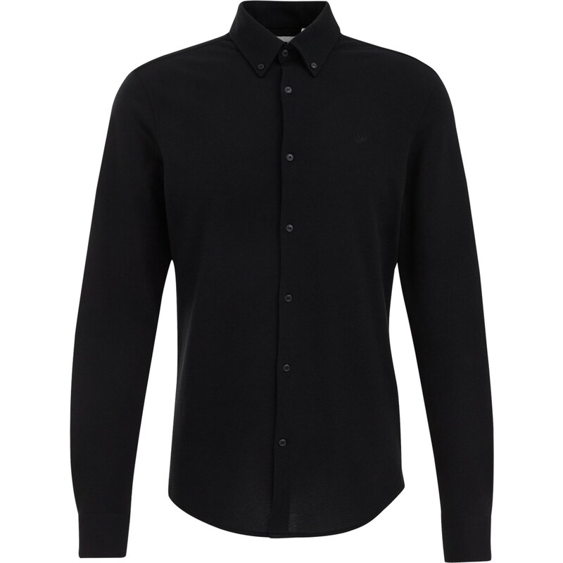 WE Fashion Košeľa čierna 54229324