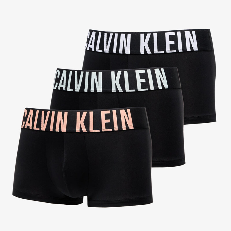 Boxerky Calvin Klein Low Rise Microfiber Stretch Trunk 3-Pack Black XL 63677548