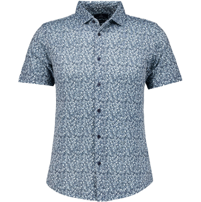 Pánska úpletová kvietkovaná soft-knit košeľa RAGMAN 63677830