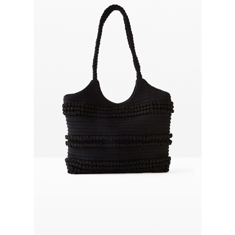 bonprix Taška Shopper, farba čierna 63677954