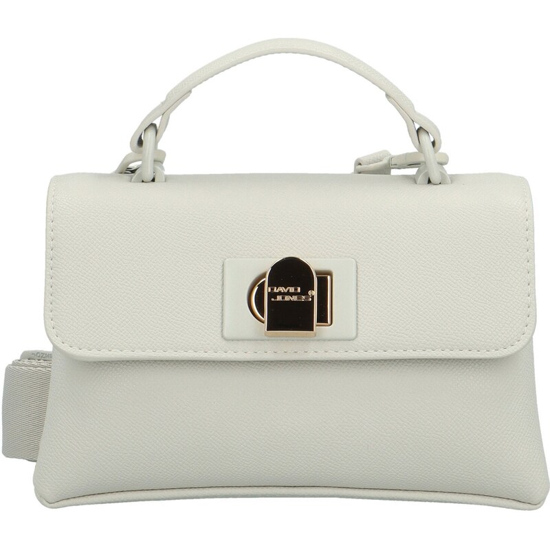Dámska kabelka do ruky krémová - David Jones Dafni krémová 63692713