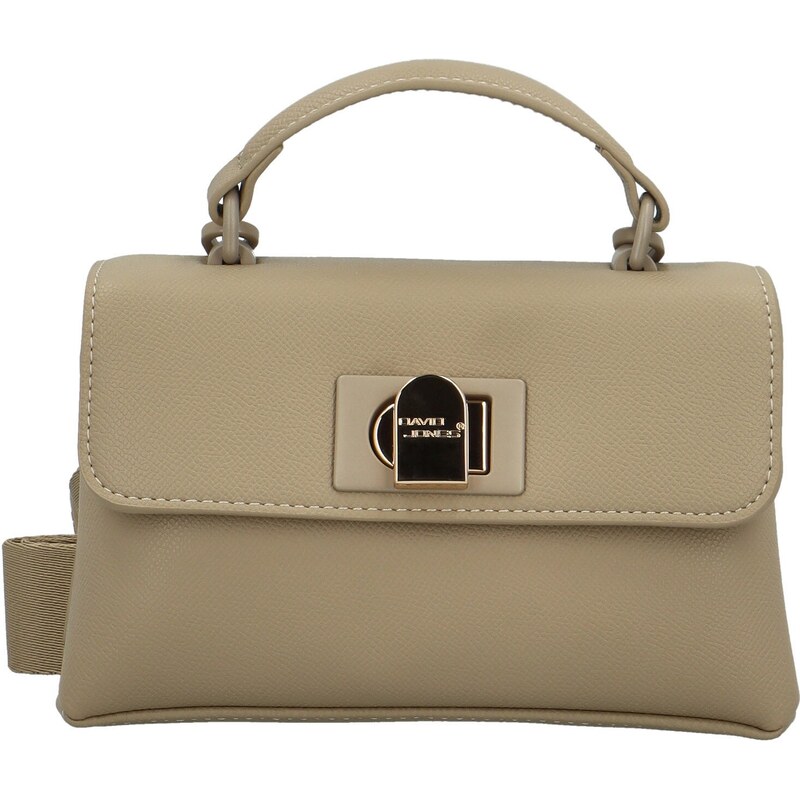Dámska kabelka do ruky taupe - David Jones Dafni taupe 63692712