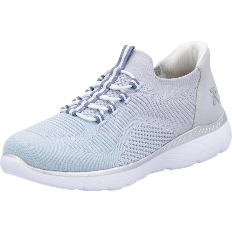Rieker Sport Slip-on obuv M5066 svetlomodrá 63694427