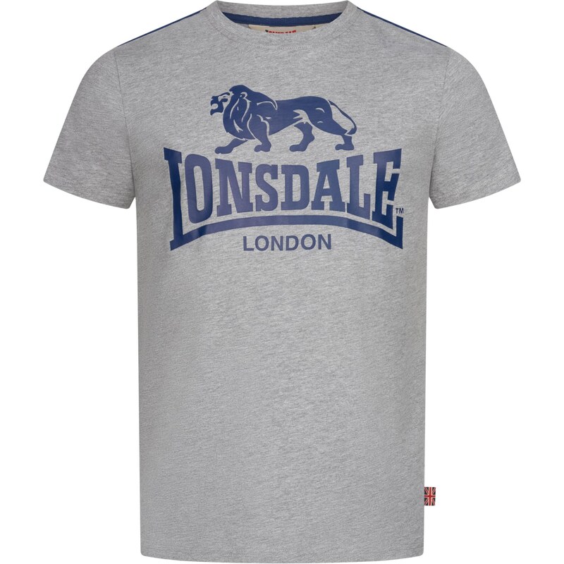 LONSDALE Tričko Henconner námornícka modrá / sivá 63694395