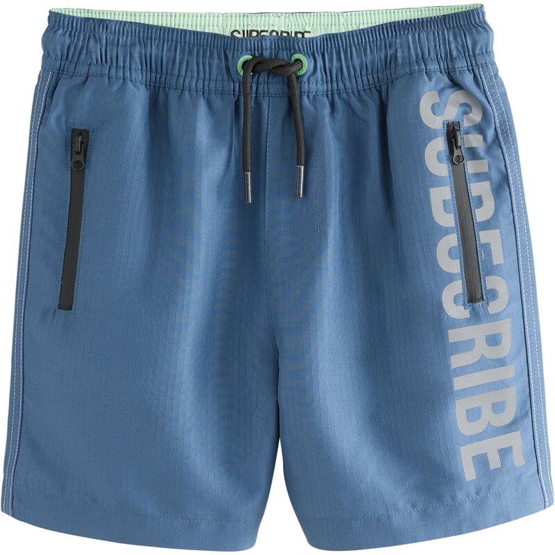 Next Plavecké šortky Subscribe kráľovská modrá / sivá / čierna 64465309