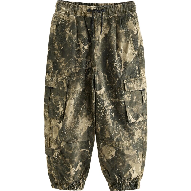 Next Nohavice kaki / svetlozelená 64403817