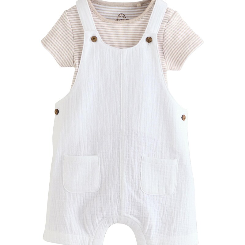 Next Set tmavobéžová / biela 64528579