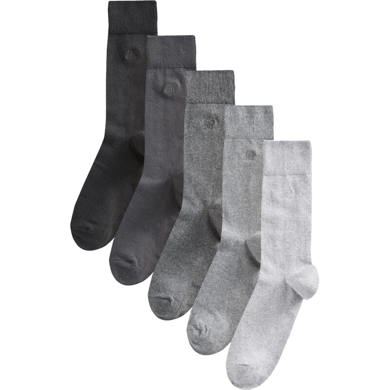 Next Ponožky sivá / svetlosivá / sivá melírovaná 63681995