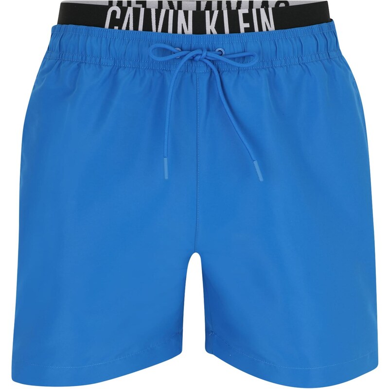 Calvin Klein Swimwear Plavecké šortky kráľovská modrá / čierna / biela 63683101