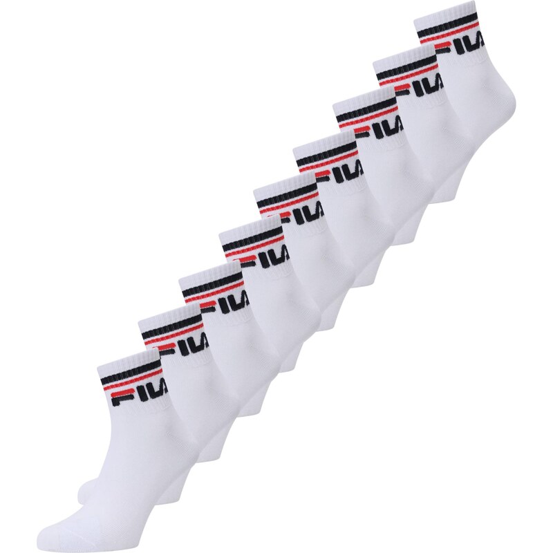 FILA Ponožky červená / čierna / biela 63683114