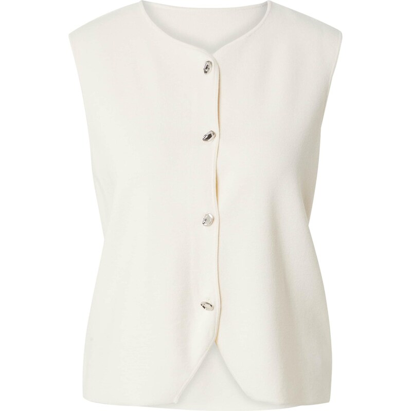 mbym Pletená vesta Basia biela 63791652