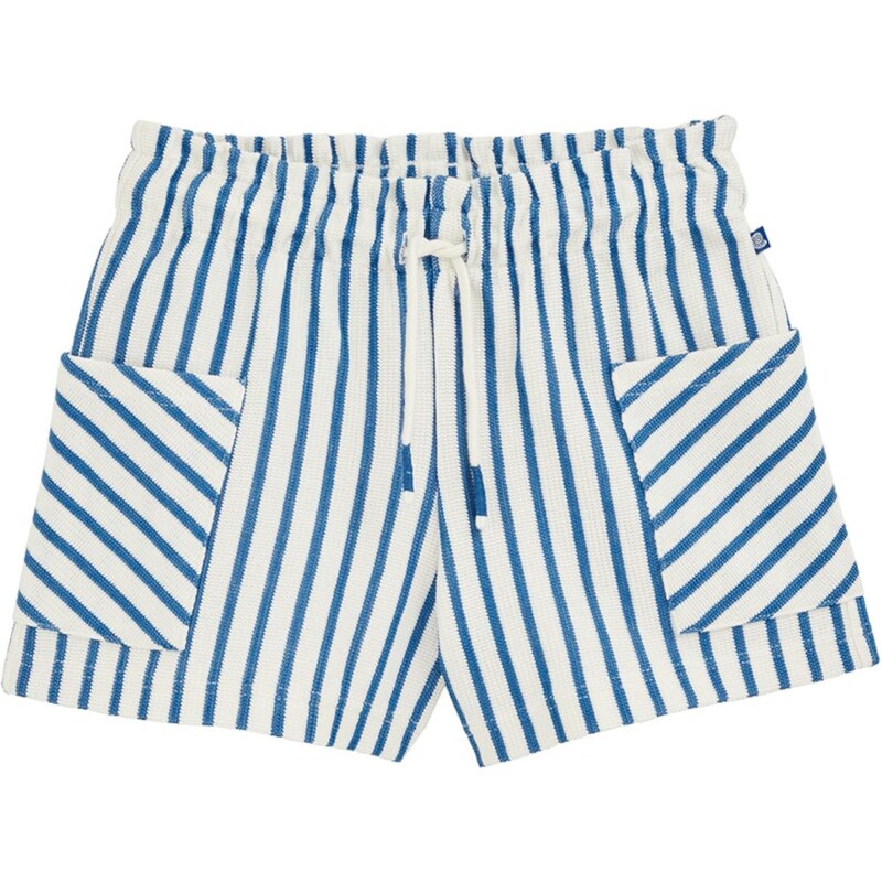 WE Fashion Nohavice modrá / biela 65878979