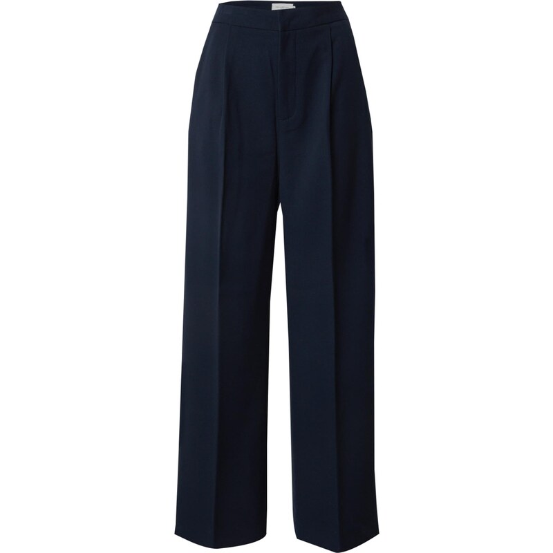 Cph Muse Nohavice s pukmi TAILOR námornícka modrá 63683170