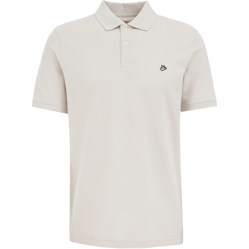 WE Fashion Tričko svetlosivá / čierna 63683210