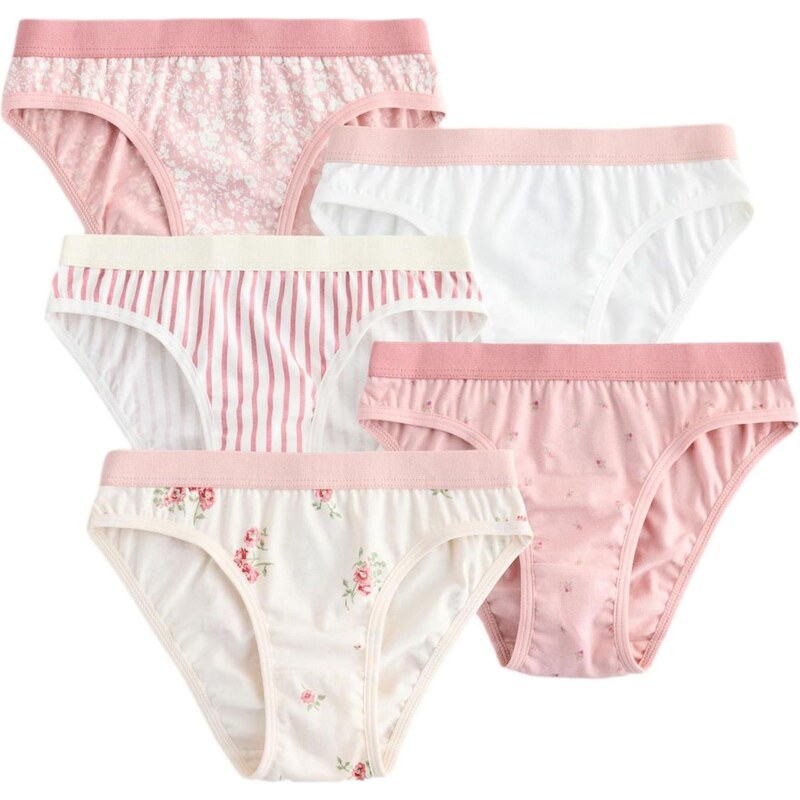 Next Nohavičky ružová / staroružová / biela ako vlna 64201391