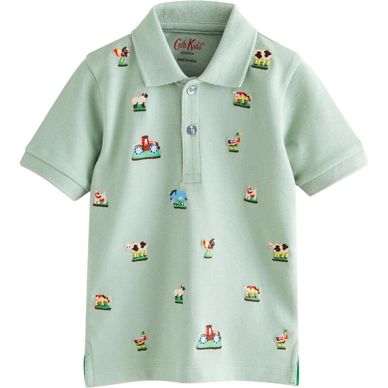 Next Tričko tmavohnedá / žltá / svetlozelená / červená 64488225