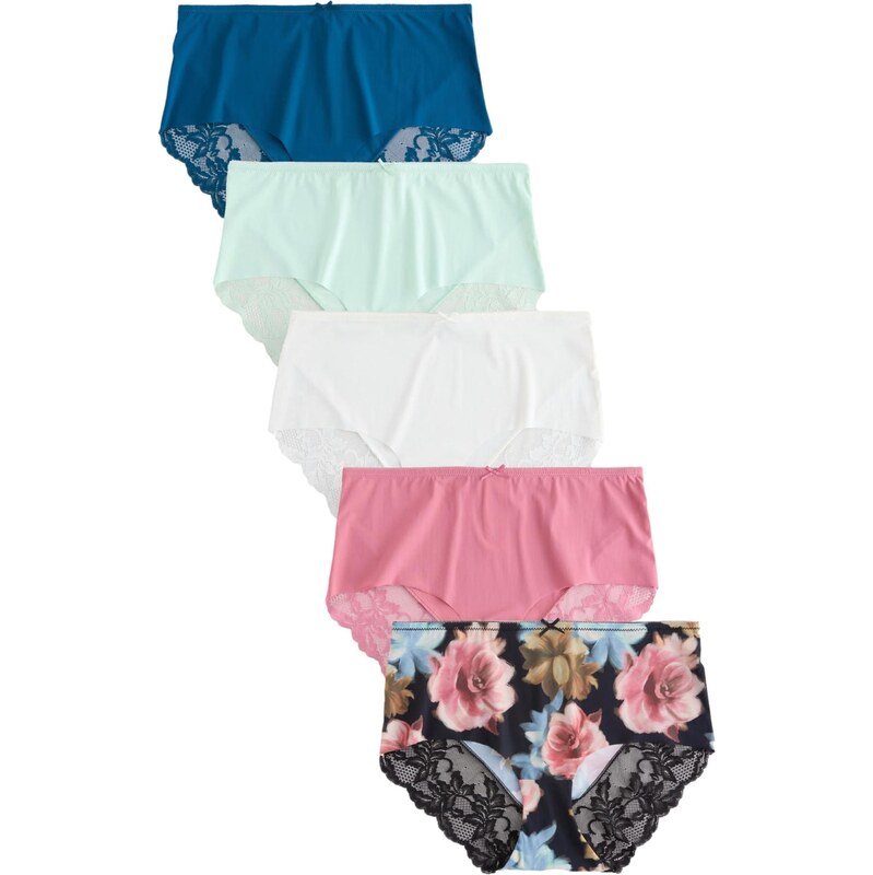 Next Nohavičky mätová / pitaya / čierna / biela 64563855