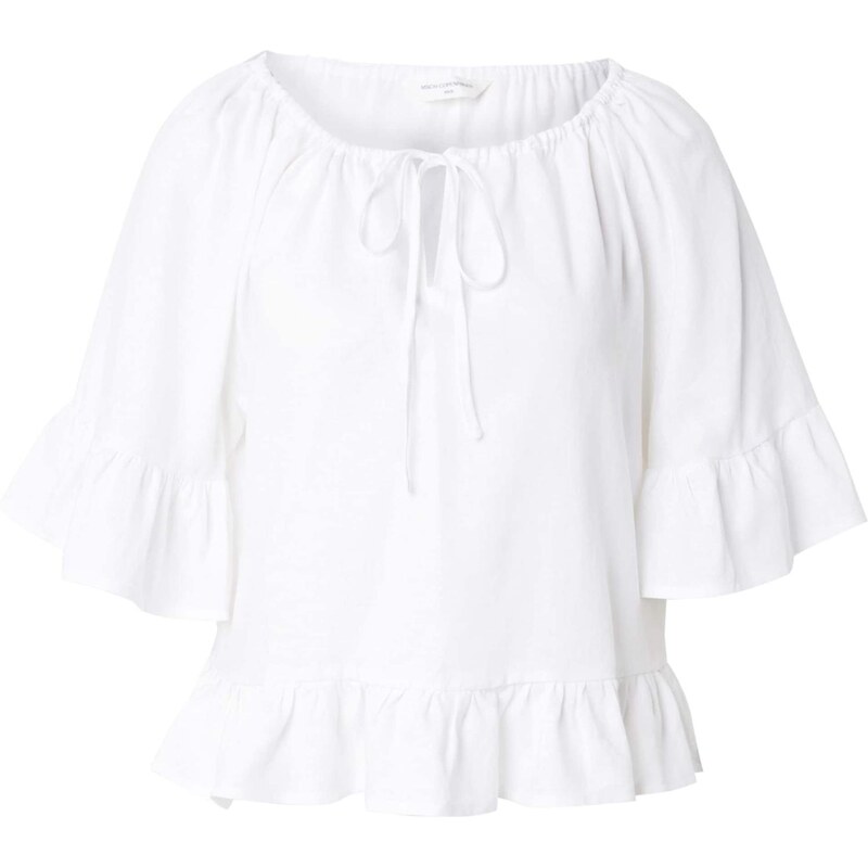 MSCH COPENHAGEN Blúzka Ryan Conella biela 63834297