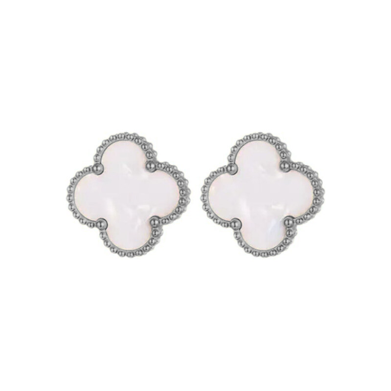 MAJYA Strieborné náušnice LUCKY SPARK white 11820 64582454