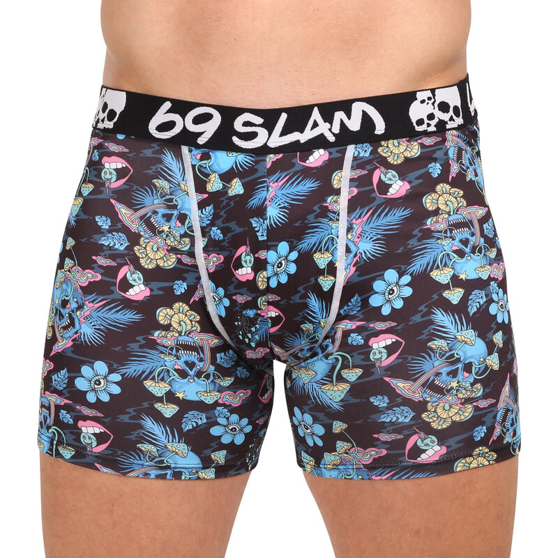 Pánske boxerky 69SLAM fit SKULL TRIP DYLAN (MBYSKU-PO) 63690319