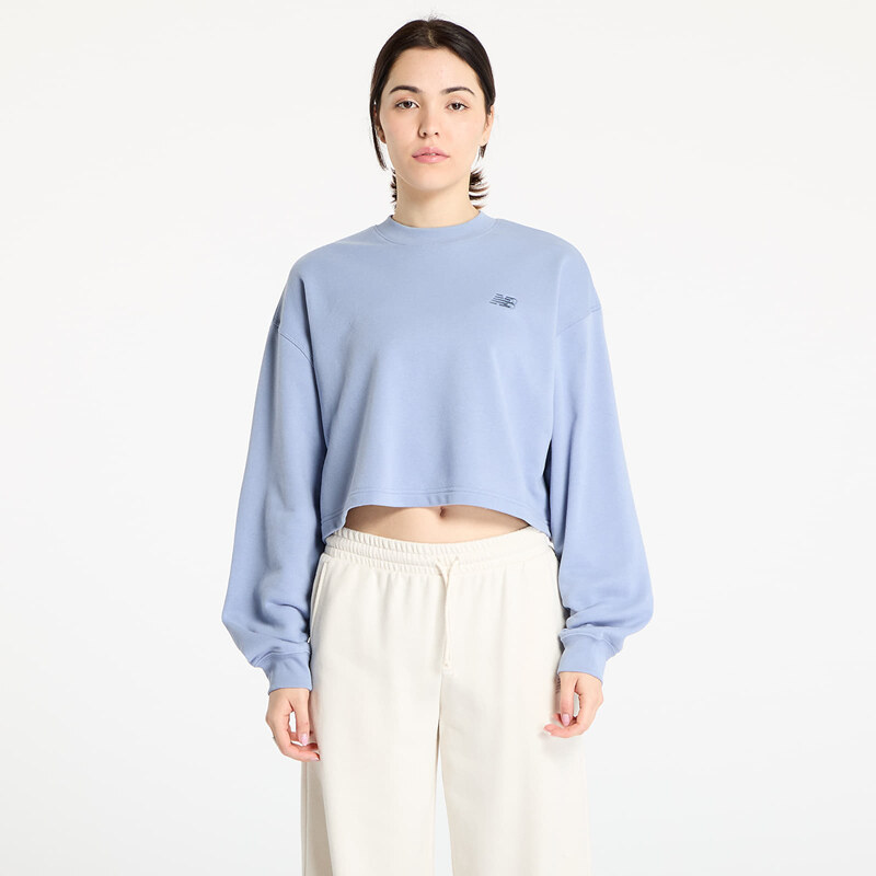 Mikina New Balance Coastal Fleece Crew Dusk Shower M 63690885