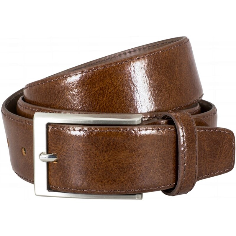 Lindenmann Pánsky kožený opasok Lindenmann 2320 hnedý 63691659