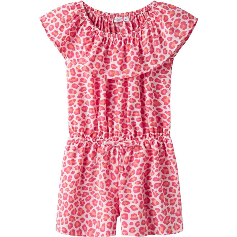 NAME IT Overal NKFVinaya lososová / ružová / biela 63212691