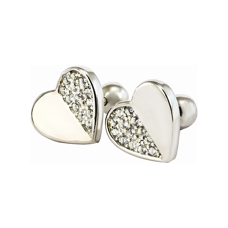 Strieborné náušnice Glare 799 63692480