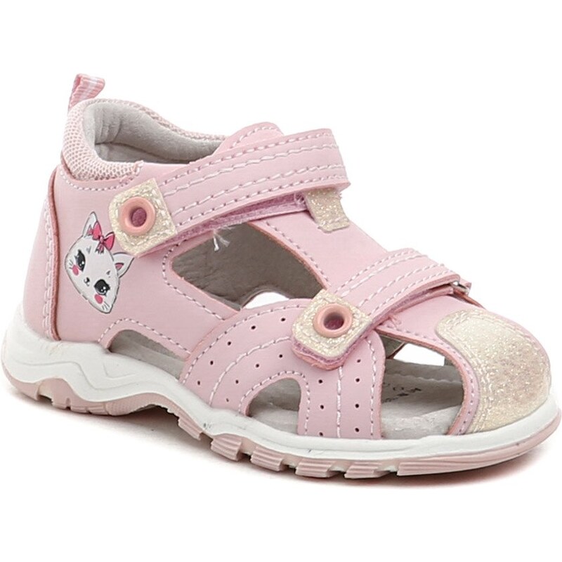 Wojtylko 1S25394R ružové detské sandále 63692696