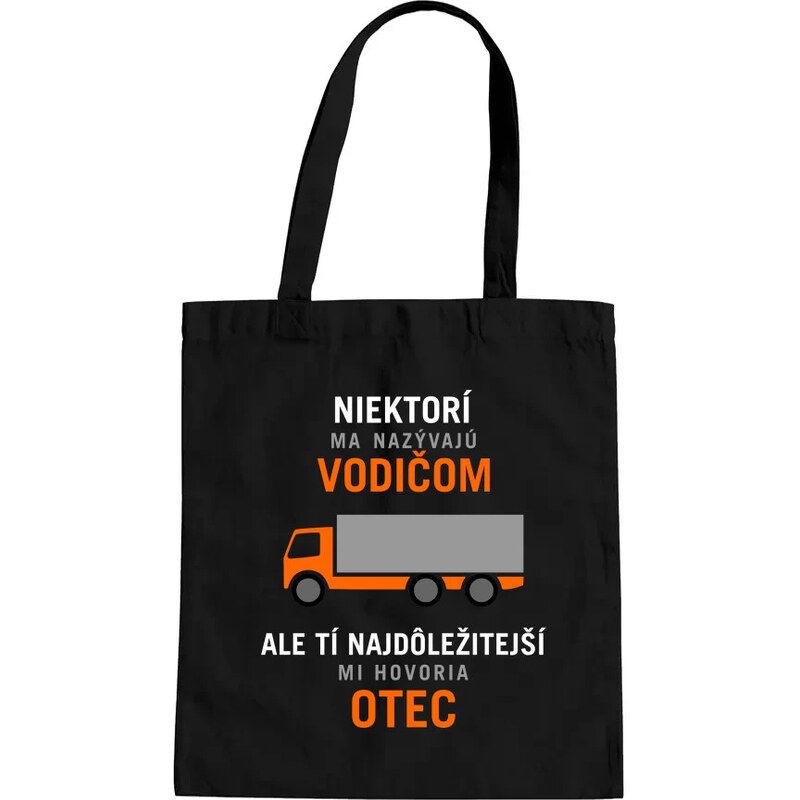 E-shop Garibald Niektorí ma nazývajú vodičom - otec - taška s potlačou