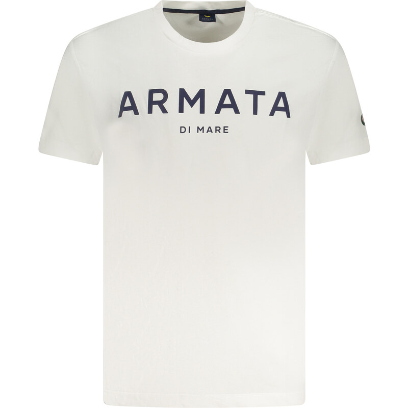Biele tričko ARMATA DI MARE s krátkym rukávom 64707015