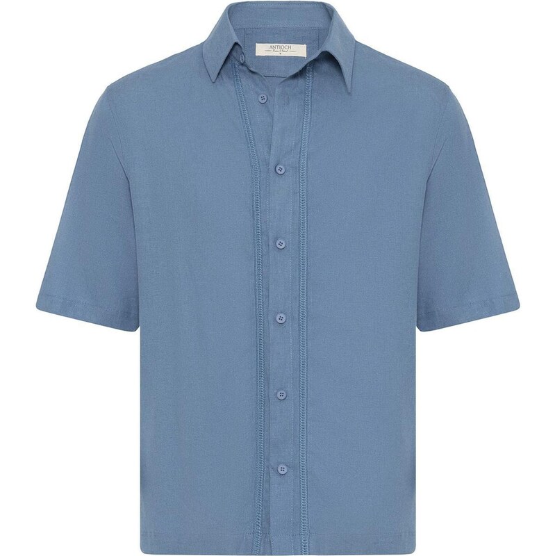 Antioch Košeľa modrá denim 65652700