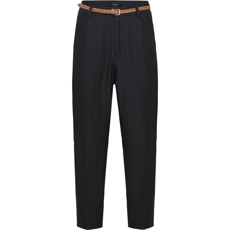 Antioch Plisované nohavice čierna 65678089