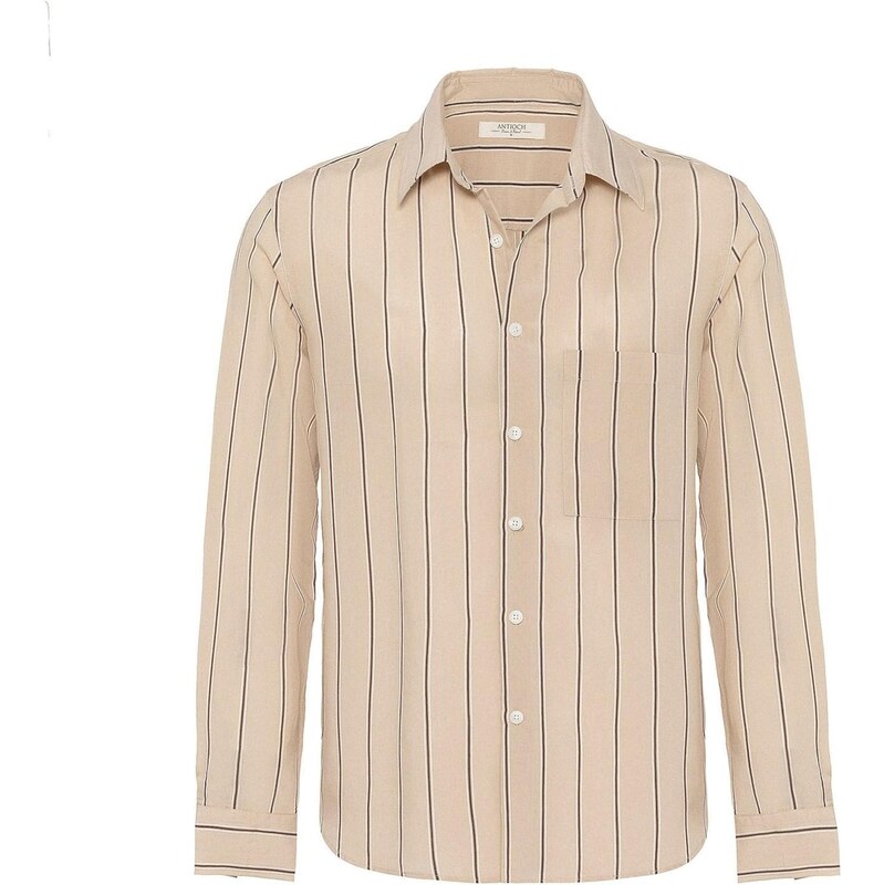 Antioch Košeľa čokoládová / staroružová / biela 65652707