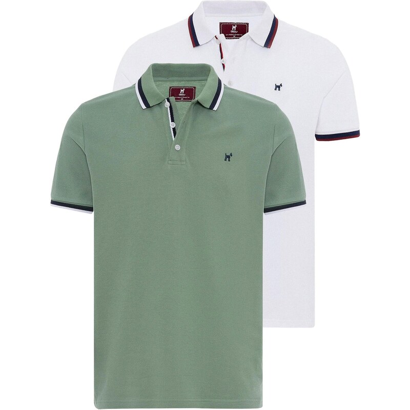 Williot Tričko zelená / čierna / biela 65652750