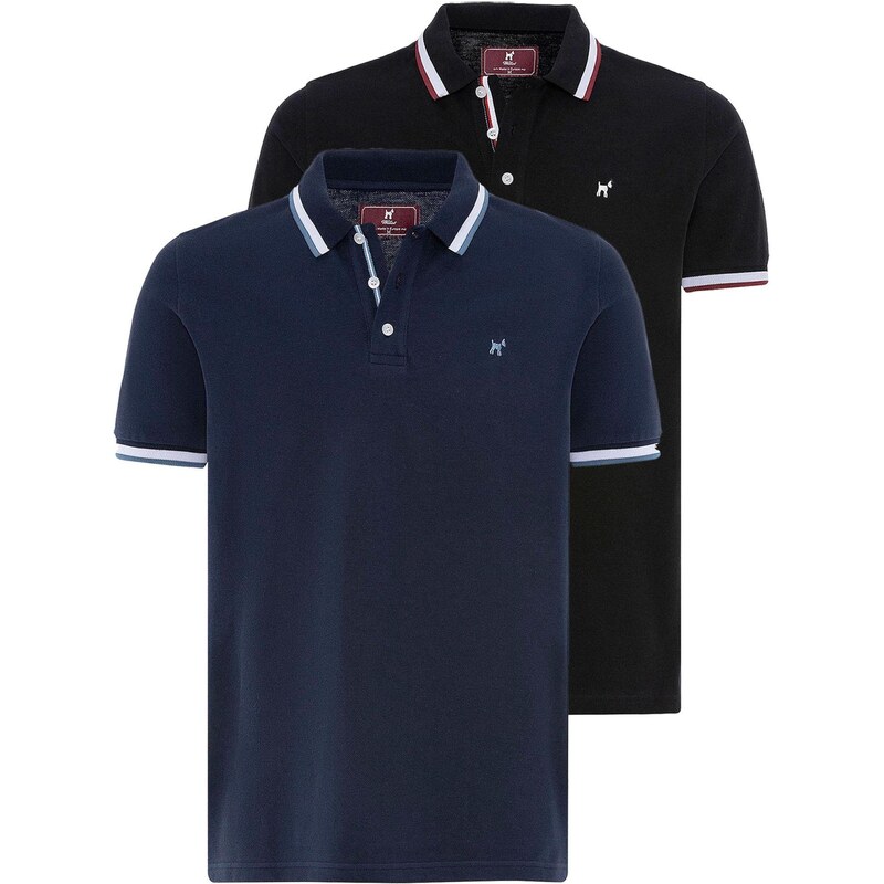 Williot Tričko námornícka modrá / svetlomodrá / čierna / biela 65652759