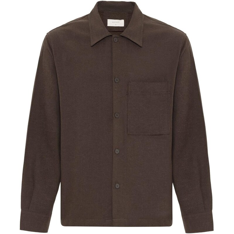 Antioch Košeľa tmavohnedá 65652762