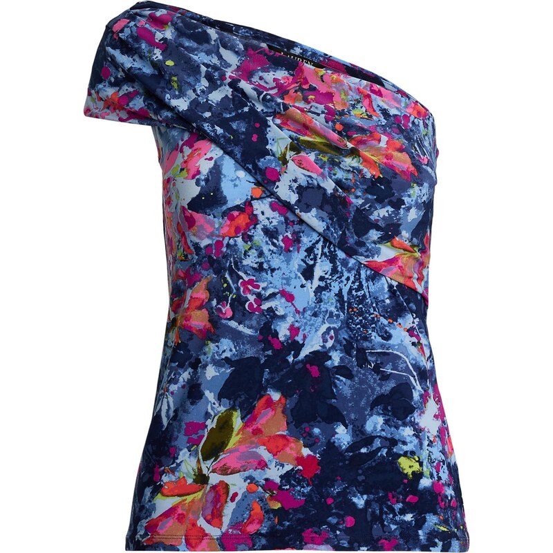 Lauren Ralph Lauren Top námornícka modrá / svetlomodrá / olivová / 63695102