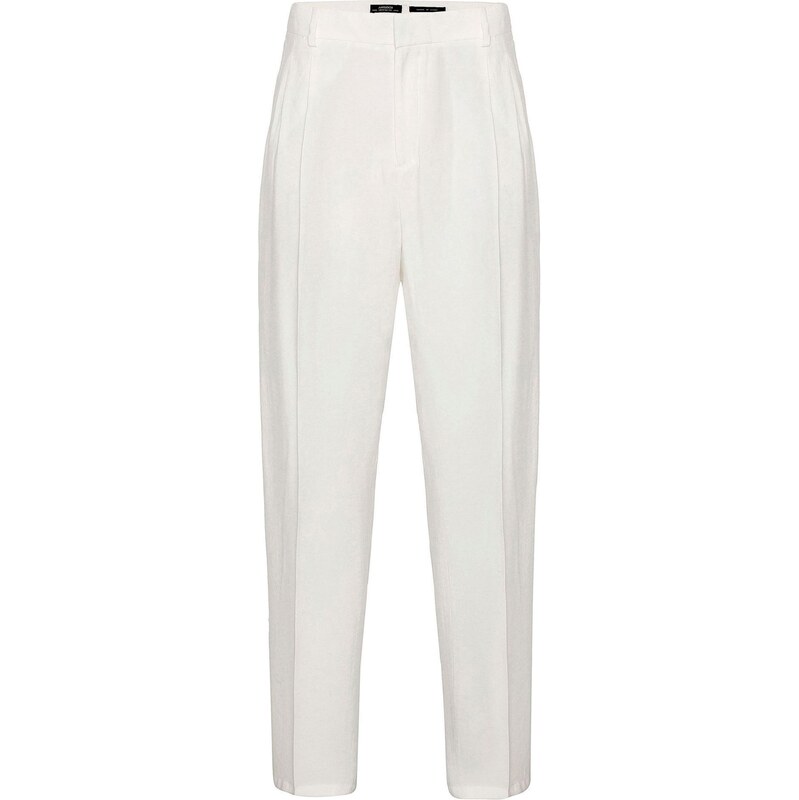 Antioch Plisované nohavice biela 65652846