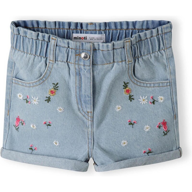 MINOTI Džínsy modrá denim / žltá / zelená / biela 65652875