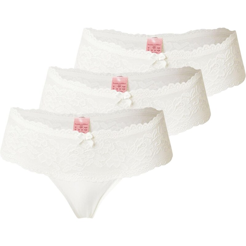 Hunkemöller Tangá Florence biela 65879042