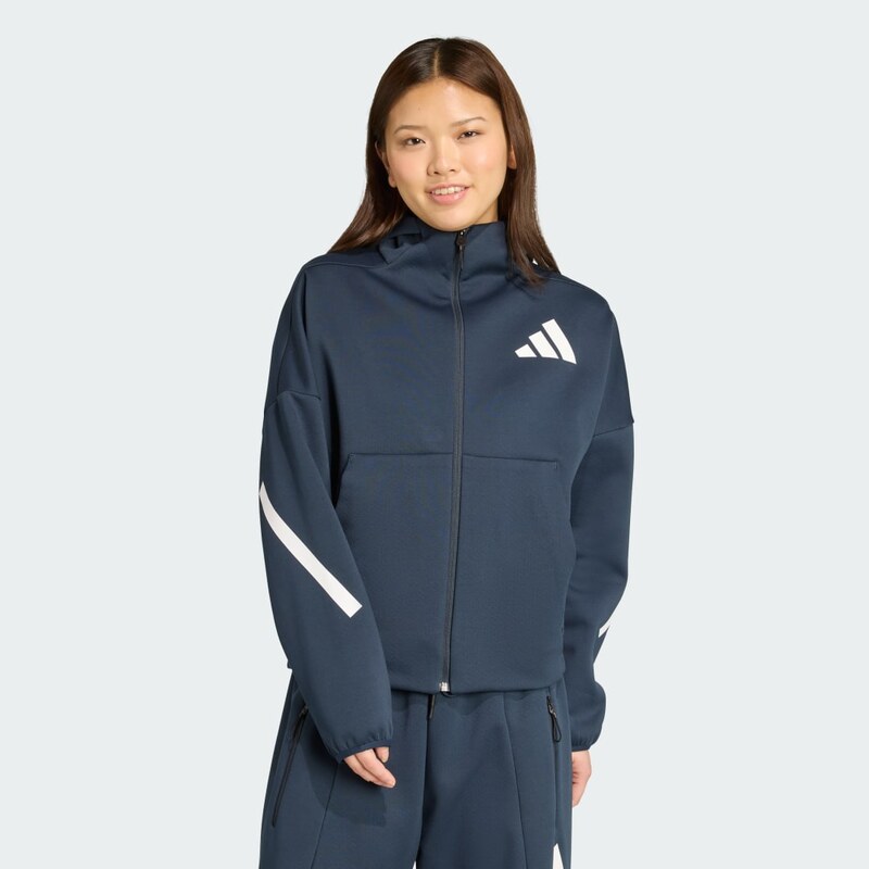Mikina skapucňou adidas Z.N.E. Full-Zip 63695396
