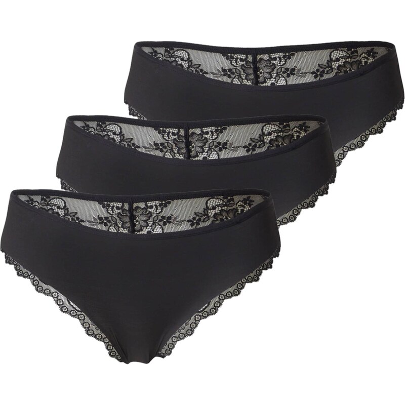 Hunkemöller Nohavičky čierna 63874146