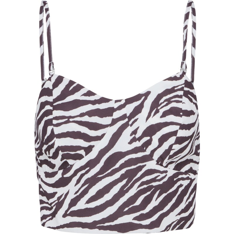 LeGer by Lena Gercke Top Manja čokoládová / biela 66007835