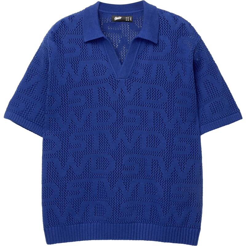 Pull&Bear Sveter STWD modrá 65879047