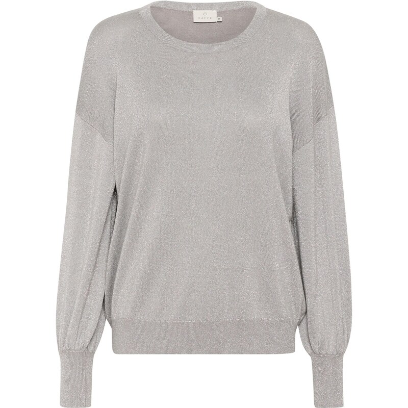 Kaffe Sveter KARegina striebornosivá 60185139