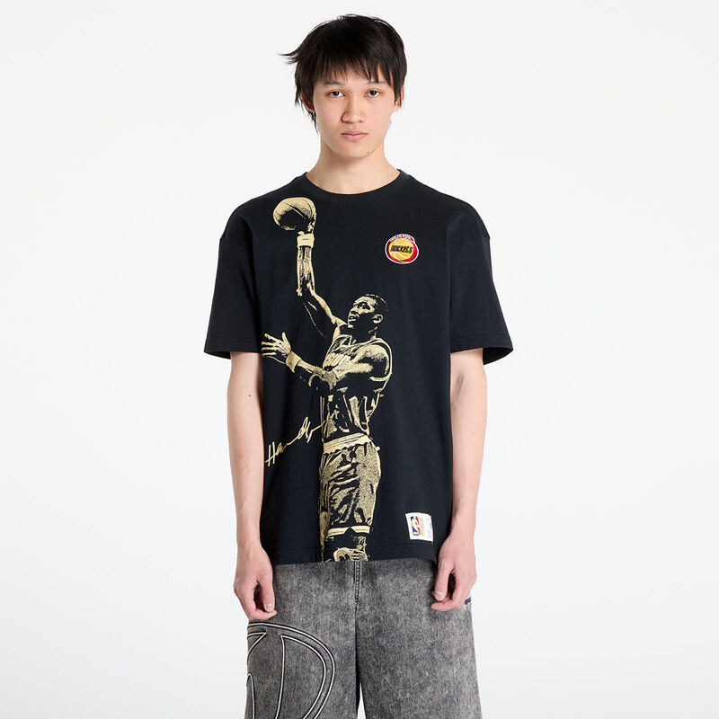 Tričko Mitchell & Ness NBA Vintage Logo Rockets Hakeem Olajuwon 63702456