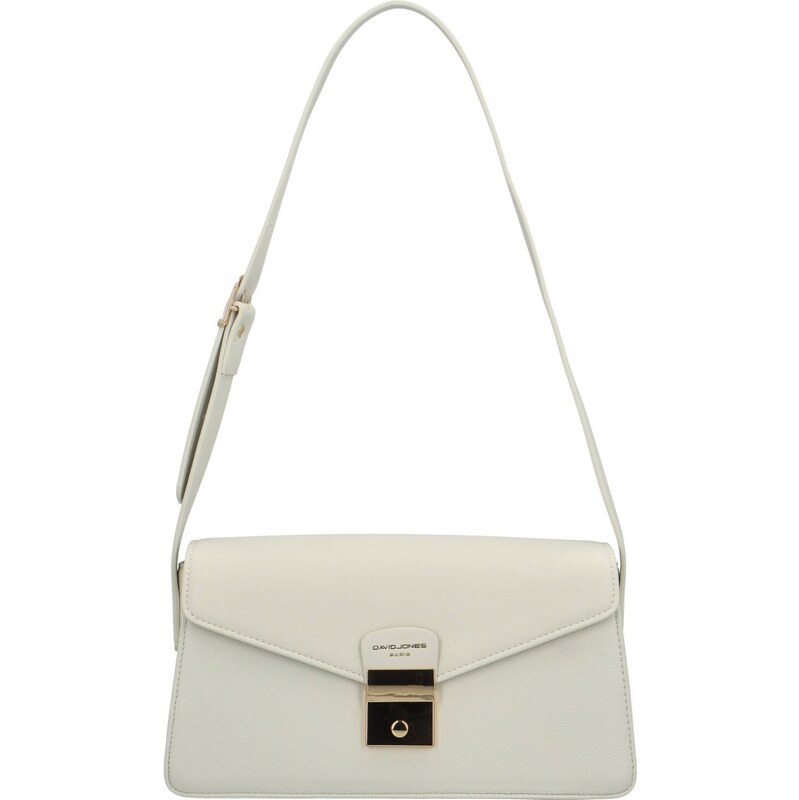 Dámska kabelka cez rameno krémová - David Jones Areta krémová 63725268