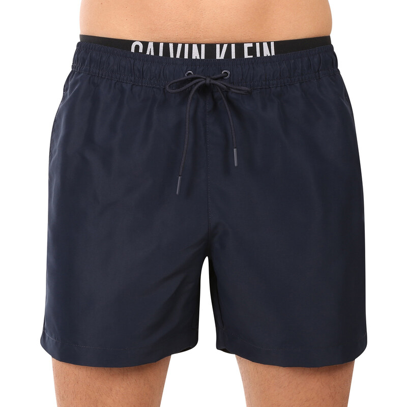 E-shop Pánske plavky Calvin Klein tmavo modré (KM0KM01093-CEF)