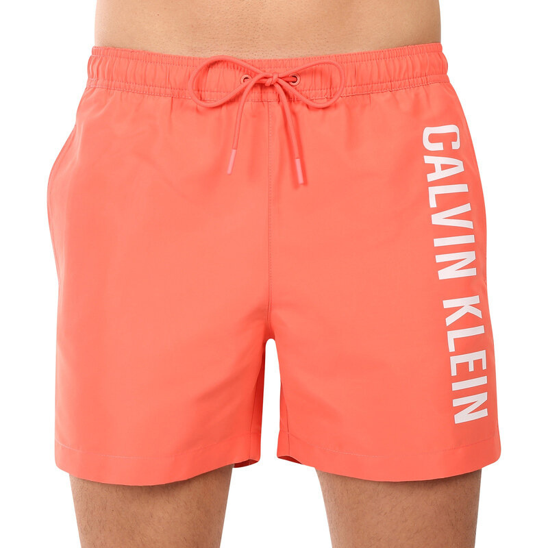 E-shop Pánske plavky Calvin Klein ružové (KM0KM01092-U07)